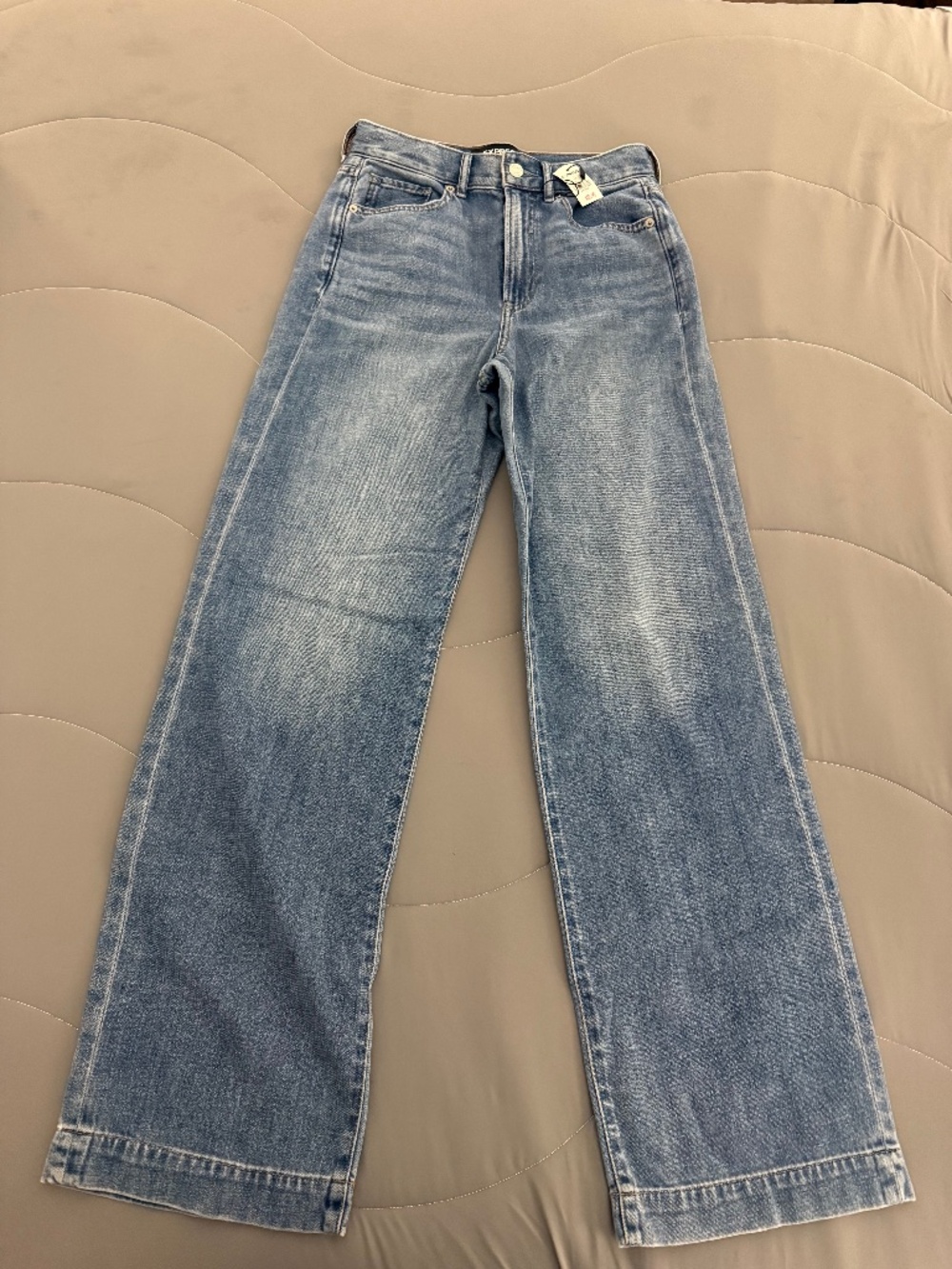 **Express High-Rise Wide-Leg Jeans | Size 0 Regular | NWT**